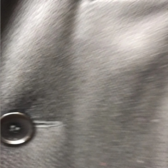 Le Chateau Men’s Tailored Wool Coat Brown Black XS Herringbone Texture - Picture 7 of 12